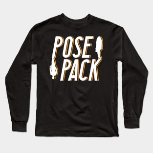 Pose Pack (White) Long Sleeve T-Shirt